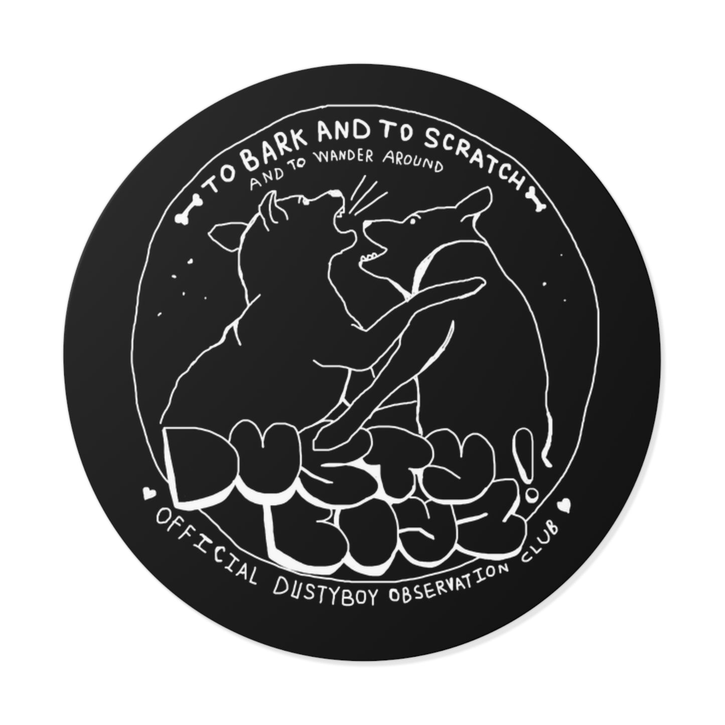 Dusty Boys Sticker 2x2