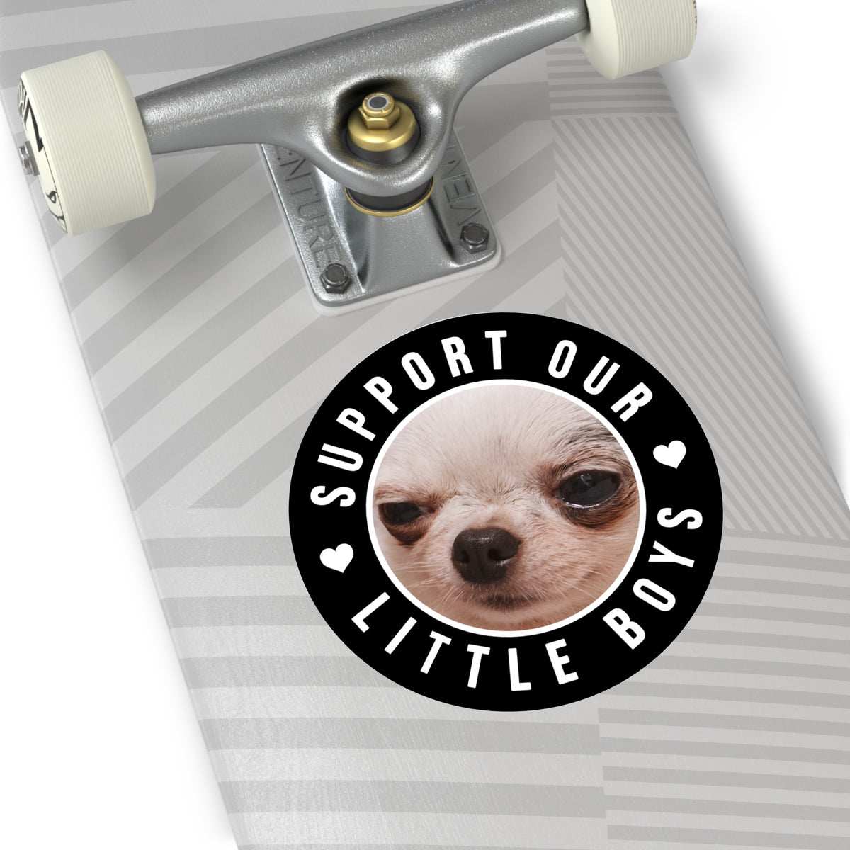 Little Boys Sticker 5x5"